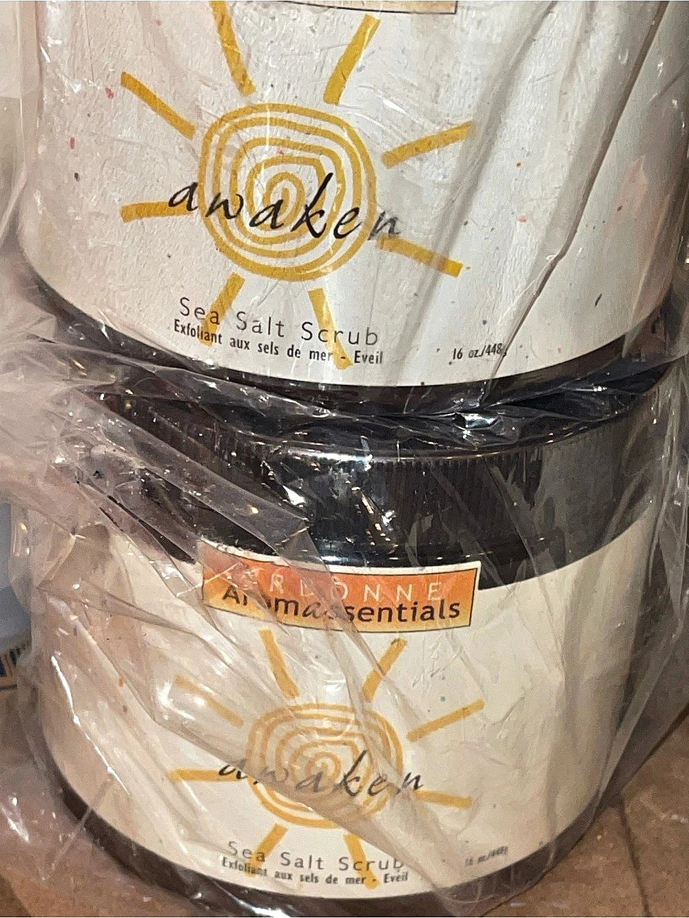 Arbonne awaken Essentials Sea Salt Scrub